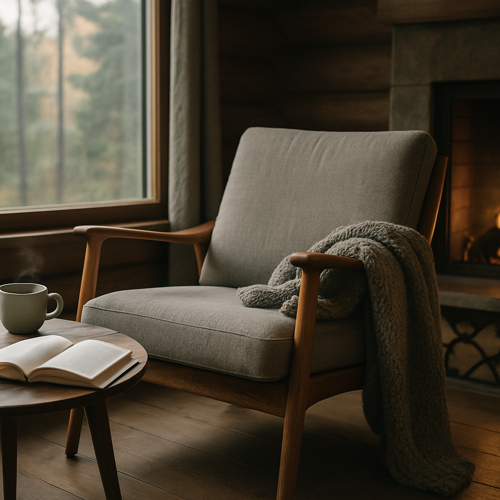 Ruhebereiche, Leseecken und Kaminsitzplätze bei Gordons Lodge