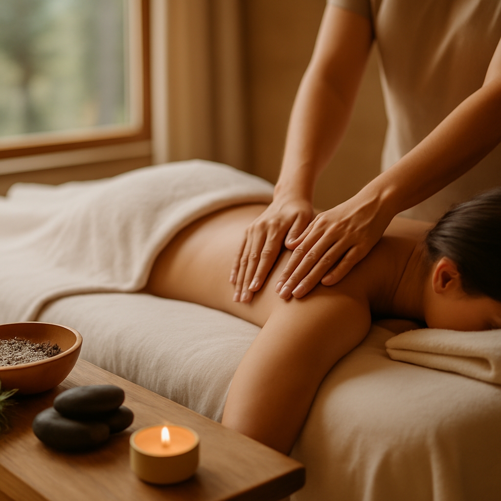Massage und Entspannungsbehandlungen bei Gordons Lodge